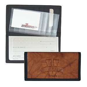  Vanderbilt Commodores Leather/Nylon Embossed Checkbook 