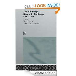 The Routledge Reader in Caribbean Literature ALISON DONNELL, ARAH 