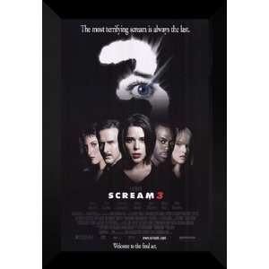  Scream 3 27x40 FRAMED Movie Poster   Style A   2000