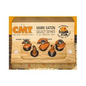  CMT Mark Eaton 5 Router Bit Set 1/4 Shank