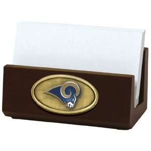  St. Louis Rams Official Business Card Holder Office 