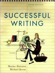 Successful Writing, (0393978184), Maxine Hairston, Textbooks   Barnes 