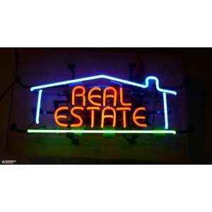  Neon Sign Real Estate Business Light 12 x 28 Everything 