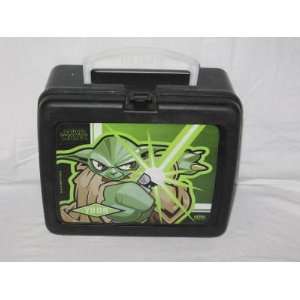  Star Wars Clone Wars Animated Yoda Lunchbox 2005 by 