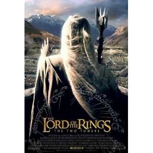   the Rings The Two Towers Original Movie Poster Gandalf Collectibles