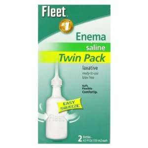  Fleet Enema Twin Pack, 2   4.5 oz