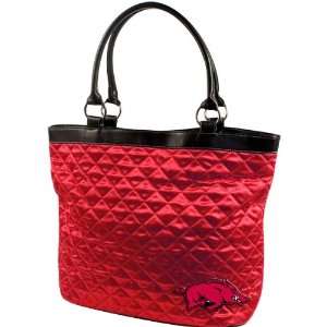  Little Earth Productions Arkansas Razorbacks Quilted Tote 
