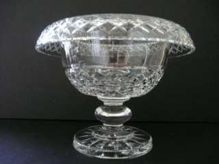 WATERFORD CRYSTAL 10 FOOTED TURNOVER BOWL  