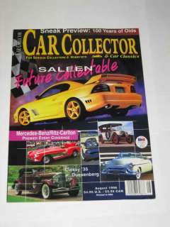 Car Collector Magazine August 1996 1935 Duesenberg  