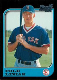 1997 Bowman #417 Cole Liniak RC Red Sox  