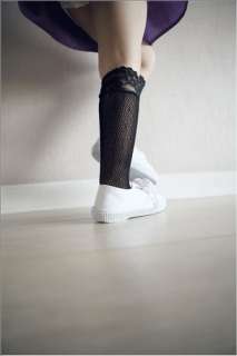 Boutique High elastic Fishnet Knee Socks One Size 1T 3T  