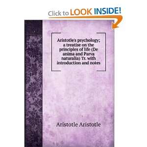   of life (De anima and Parva naturalia) Aristotle Aristotle Books