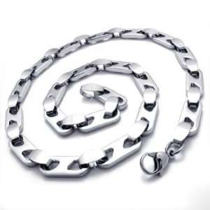    316L Steel Titanium Mens Necklace for Guys Fashion Jewelry