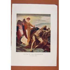   Elijah Wildernes British Painting Lord Leighton Print
