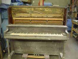 JC Fischer Grand Piano 6 2 under restoration  