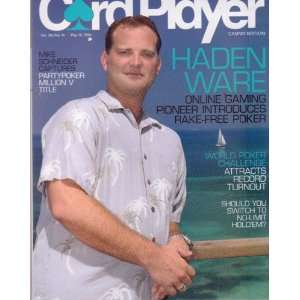  10. 2006 *CARD PLAYER* The Poker Authority Magazine Featuring, HADEN 