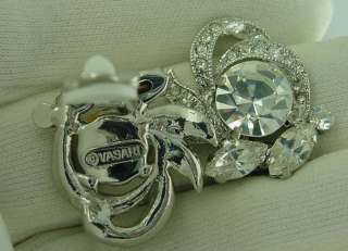 From my collection CLASSIC CRYSTAL VASARI EARRINGS NEW  