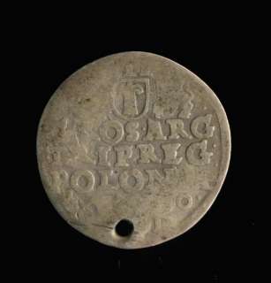 Poland silver coin III GROSCHEN Sigismund III Vasa  