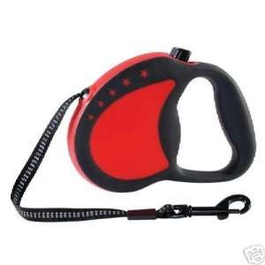  Retractable Reflecting Dog Lead SMALL Red up to 26 lb 