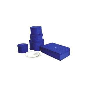    5 Piece China Storage Set in Blue by Hagerty
