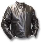 NEW VANSON MODEL A LEATHER MOTORCYCLE JACKET 46 CHEST