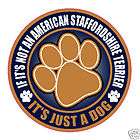 not an american staffordshire terrier dog 5 sticker expedited shipping