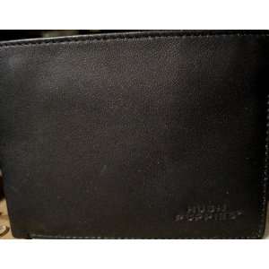  Hush Puppies Mens Soft Black Leather Wallet with 