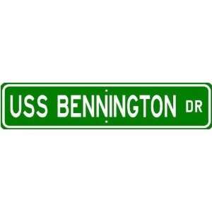  USS BENNINGTON CVS 20 Street Sign   Navy Ship Gift Sail 