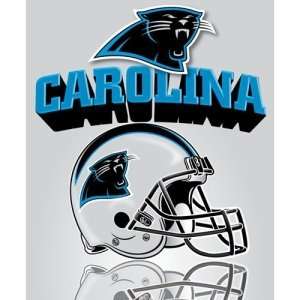  Carolina Panthers Throw Size Blanket   Grid Iron Series 
