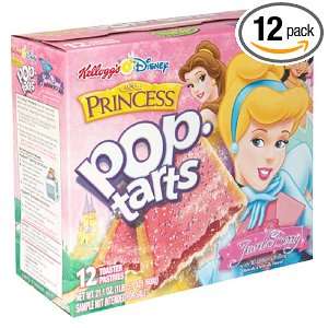 Pop Tarts Princess, 21.1 Ounce, 12 Count Boxes (Pack of 12)  