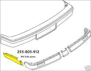 VW Vanagon Air Dam   Passengers Side Left side(used)  