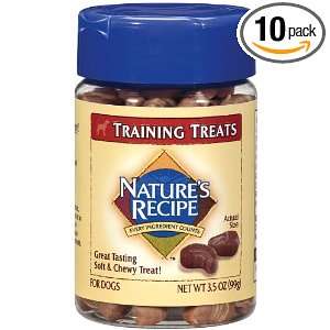 Natures Recipe Training Treats Small, 3.5 Ounce (Pack of 10)  