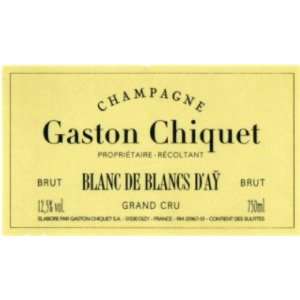 Gaston Chiquet Blanc De Blanc DAy NV 750ml Grocery 