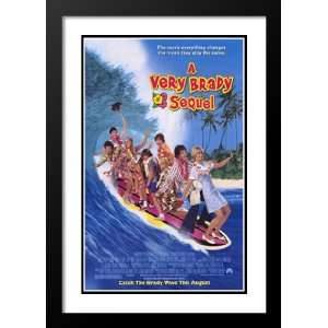  A Very Brady Sequel 32x45 Framed and Double Matted Movie 