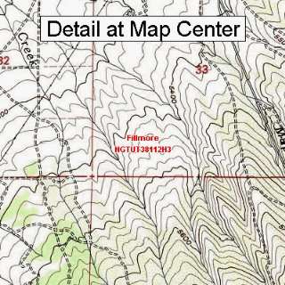   Quadrangle Map   Fillmore, Utah (Folded/Waterproof)