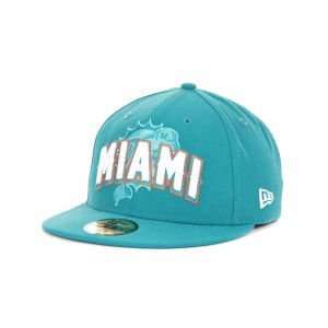  Miami Dolphins New Era NFL 2012 59FIFTY Draft Cap Sports 