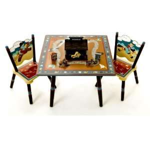  Wild West Table & 2 Chair Set