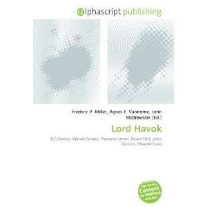  Lord Havok (9786133821637) Books