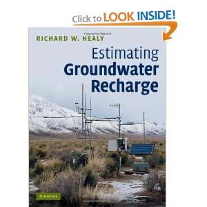   Estimating Groundwater Recharge [Hardcover] Richard W. Healy Books