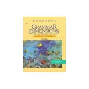 Grammar Dimensions, Book 3 (Workbook)  Books