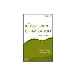 Introduction to Optimization, 3RD EDITION  Books