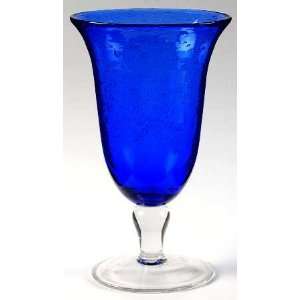  Artland Crystal Iris Cobalt Blue Iced Tea, Crystal 