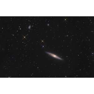  is an edge on unbarred spiral galaxy in the constellation Ursa Major 