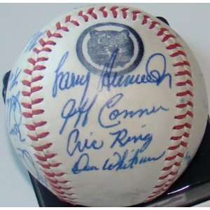  1990S Tigers Team 20 SIGNED Baseball ANDERSON TRAMMELL 