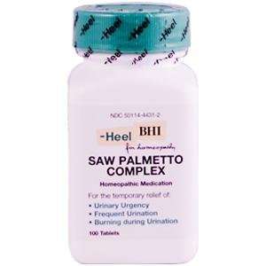  Saw Palmetto Complex 100 Tablets by Heel BHI Health 