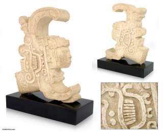 Maya Rain God~Handmade Museum Replica Resin Sculpture  