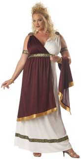 ADULT ROMAN EMPRESS WOMENS HALLOWEEN COSTUME PLUS NEW  