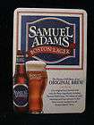 Beer Coaster Mat Samuel Adams Perfect Glass Noble Hops