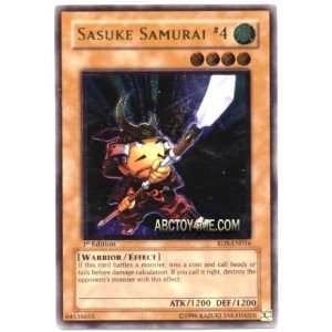   Card   Sasuke Samurai #4 ULTIMATE RARE URDS EN016 Toys & Games