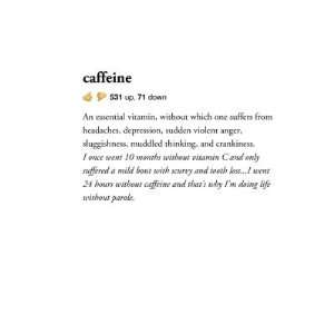  caffeine   Urban Dictionary mug